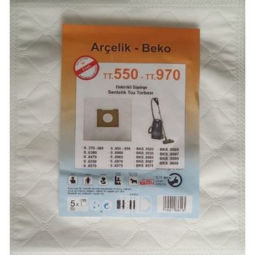 Arçelik S 6965 5 Adet Toz Torbası