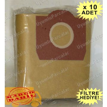 Arçelik S 7620 Kağıt 10 Adet Toz Torbası + Hediyeli