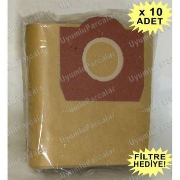 Arçelik S 7620 Kağıt 10 Adet Toz Torbası + Hediyeli