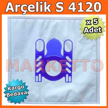 Arçelik S4120 Süpürge Toz Torbası