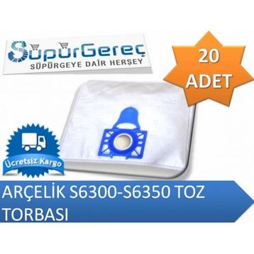 Arçelik S6350 Elektrik Süpürge Torbası