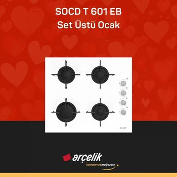 Arçelik SOCD T 601 EB Set Üstü Ocak