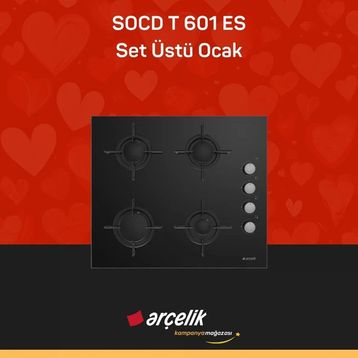 Arçelik SOCD T 601 ES Set Üstü Ocak