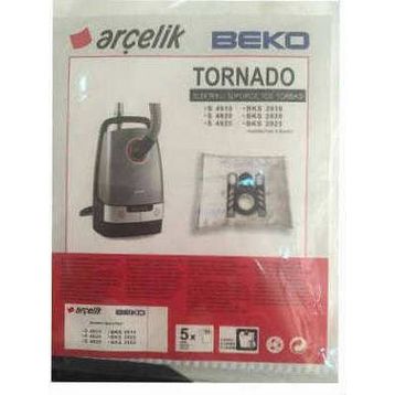 Arçelik Tornado 20 Adet Süpürge Toz Torbası