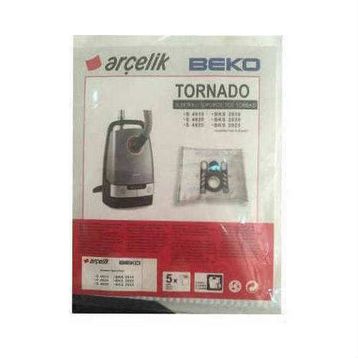 Arçelik Tornado 20 Adet Süpürge Toz Torbası