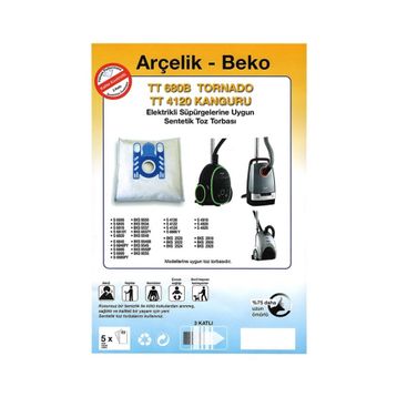 Arçelik Tornado Elektrikli Süpürge Toz Torbası