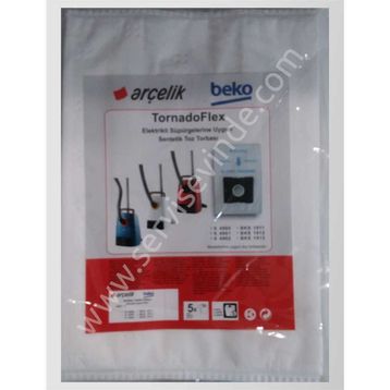 Arçelik Tornado Flex Sentetik Süpürge Torbası