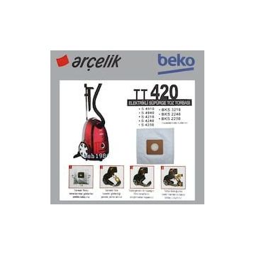 Arçelik TT 420 10 Adet Süpürge Torbası