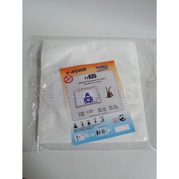 Arçelik TT 635 20 Adet Süpürge Torbası