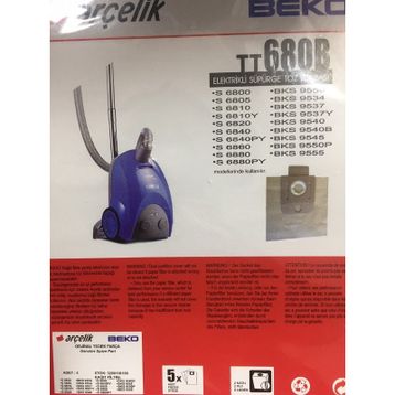 Arçelik TT 680 Toz Torbası