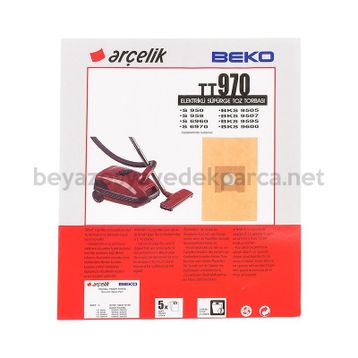 Arçelik TT970 Elektrikli Süpürge Torbası