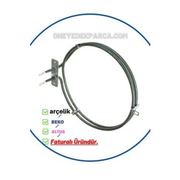 Arçelik Uyumlu ARF9310F ARF9310Y ARF9311F ARF9311T 2400 W 462900010 Turbo Fırın Rezistansı