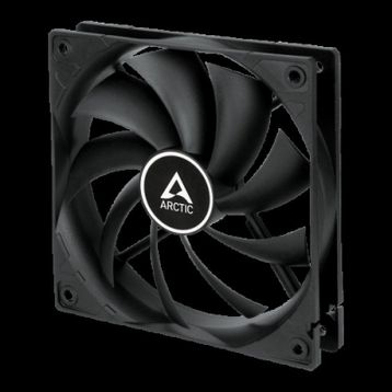 Arctic AR-ACFAN00203A F12 PWM 120 mm 4 Pin 1350 RPM Siyah Kanat Siyah Çerçeve Kasa Fanı
