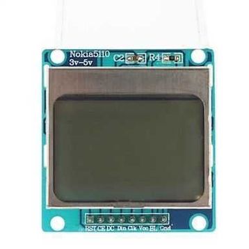 Arduino 1.6 inç Nokia 5110 LCD Ekran