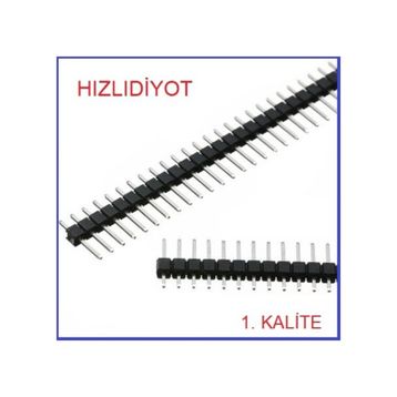 Arduino 1x40 mm 180 Derece Erkek Header