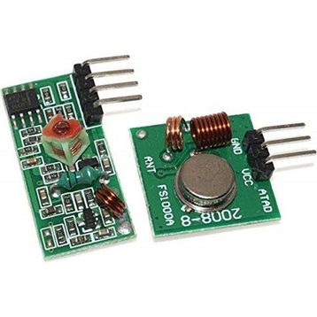 Arduino PIC 433 MHz RF Alıcı Verici Modülleri