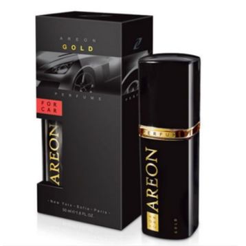 Areon 50 ml Siyah Şişe Gold Araç Parfümü