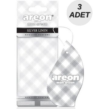 Areon Mon Silver Linen Oto Araç Kokusu