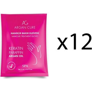 Argan Cure 12 Çift Kremli Manikür Bakım Eldiveni