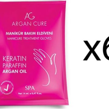 Argan Cure 6 Çift Kremli Manikür Bakım Eldiveni