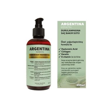 Argentina 250 ml Keratin Durulanmayan Saç Bakım Sütü