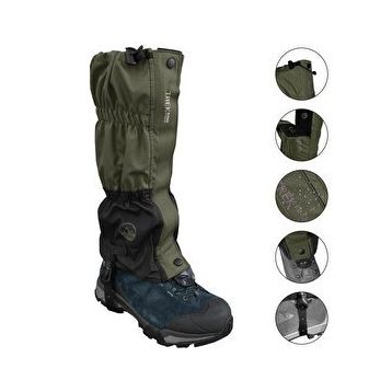 Argeus Haki Siyah Trekking Pace Outdoor Tozluk