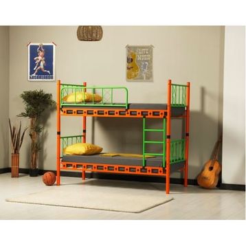 Argimo Carme 1401-03-04 Turuncu Yeşil 90x190 cm Ranza