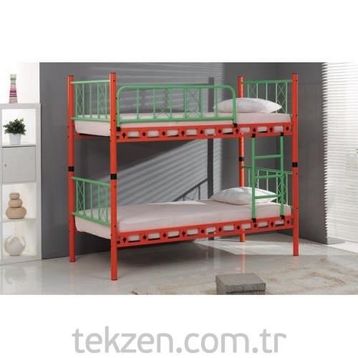 Argimo Carme 1404-03-04 turuncu Yeşil 90x200 cm Ranza