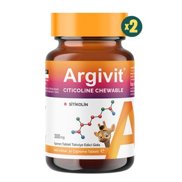 Argivit Citicoline Chewable 2x30 Çiğnenebilir Tablet