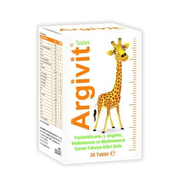 Argivit Classic Fosfotidilserin L-Arjinin Multivitamin Multimineral 30 Tablet