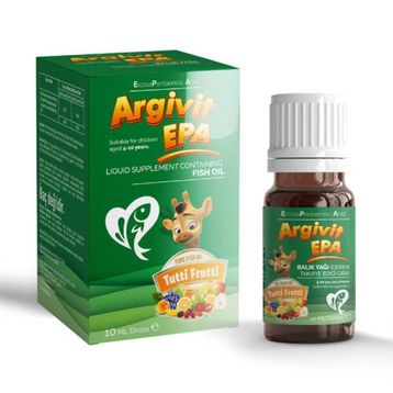 Argivit EPA 10 ml Damla Balık Yağı