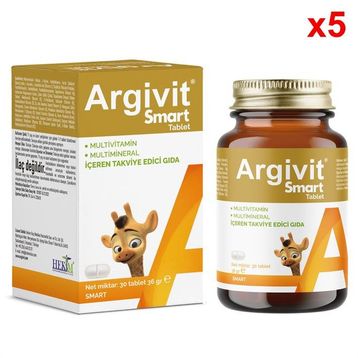 Argivit Smart Multivitamin Multimineral 5x30 Tablet