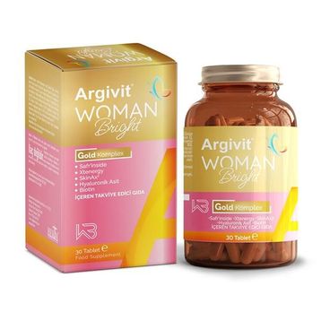 Argivit Woman Bright Gold Komplex 30 Tablet
