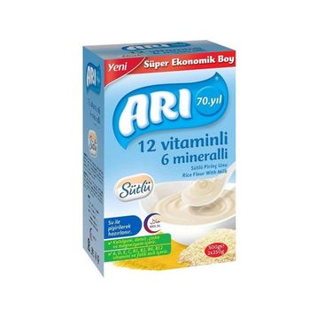 Arı 4+ Ay 500 gr Sütlü Pirinç Unu Bebek Maması
