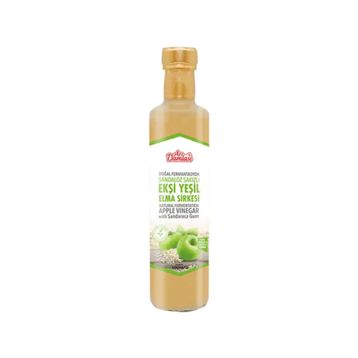 Arı Damlası 500 ml Sandaloz Sakızlı Ekşi Yeşil Elma Sirkesi