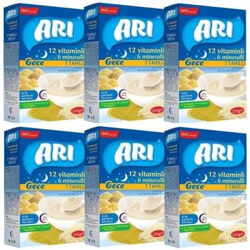 Arı Sütlü 7 Tahıllı Gece 6x250 gr Mama