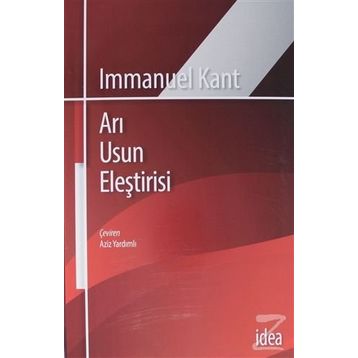 Arı Usun Eleştirisi - Immanuel Kant