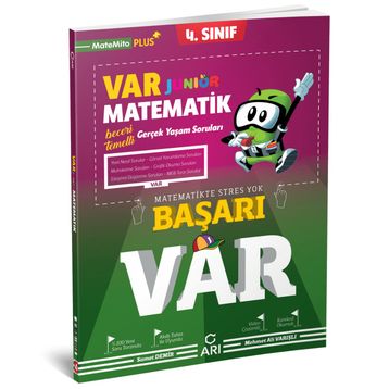 Arı Yayıncılık 4. Sınıf Junior Matematik Var Soru Bankası
