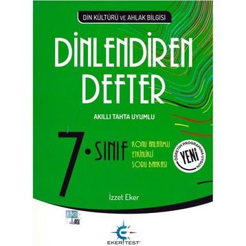 Arı Yayıncılık 7. Sınıf Din Kültürü Ve Ahlak Bilgisi Dinlendiren Defter - İzzet Eker