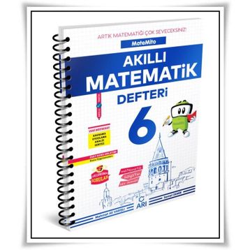 Arı Yayınları 6. Sınıf Akıllı Matematik Defteri