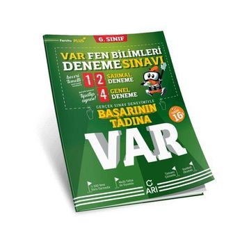 Arı Yayınları 6. Sınıf Fen Bilimleri Var Deneme Sınavı