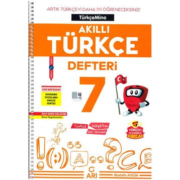 Arı Yayınları 7. Sınıf Akıllı Türkçe Defteri