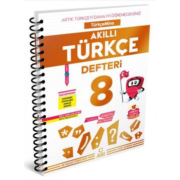 Arı Yayınları 8. Sınıf Akıllı Türkçe Defteri