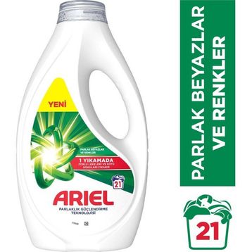 Ariel Beyazlar ve Renkliler İçin 21 Yıkama Sıvı Deterjan