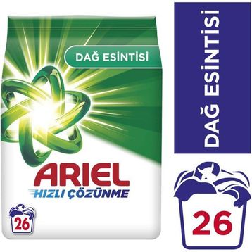 Ariel Dağ Esintisi Beyazlar 26 Yıkama 4 kg Toz Çamaşır Deterjanı