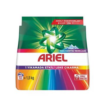 Ariel Dağ Esintisi Renkliler 1.5 kg Toz Deterjan