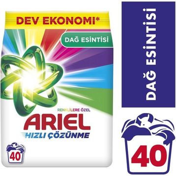 Ariel Dağ Esintisi Renklilere Özel 6 kg Toz Deterjan