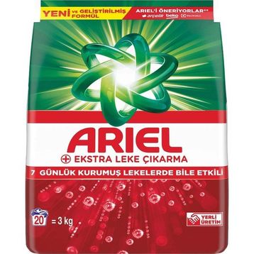 Ariel Ekstra Leke Çıkarma 3 kg Toz Deterjan