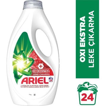 Ariel Oxi Extra Leke Çıkarma 24 Yıkama Sıvı Deterjan