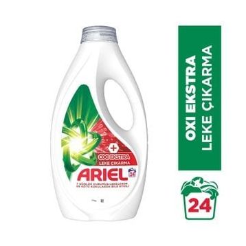 Ariel Oxi Extra Leke Çıkarma 24 Yıkama Sıvı Deterjan